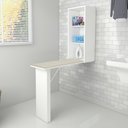 Ver imagem 1 de Tábua de Passar Roupa Retrátil com Armário Multimóveis CR30010 Branca