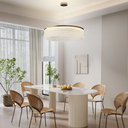 Ver imagem 2 de Lustre Redondo 136cm X 60cm Led 80 Cristais 3 Cores Multitemperatura Teto Gimpo Kjdd-l-448-60cm