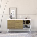 Ver imagem 1 de Rack Bar com 2 Portas e Garafeiro Ibiza