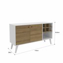 Ver imagem 3 de Rack Bar com 2 Portas e Garafeiro Ibiza