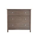 Ver imagem 2 de Cômoda para Quarto 3 Gavetas 76cm com Pés Diamond Marrom