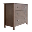Ver imagem 5 de Cômoda para Quarto 3 Gavetas 76cm com Pés Diamond Marrom