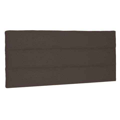 Cabeceira Painel Estofada Box Casal Queen 160cm Suede Café