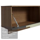 Ver mais imagens de Rack Suspenso para Tv até 80 Polegadas 218 Cm 2 Portas Rustic/cinza Lux Madesa