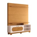 Ver imagem 2 de Estante Home para TV até 60 Polegadas 190x160cm com 2 Portas Ares Espresso Móveis