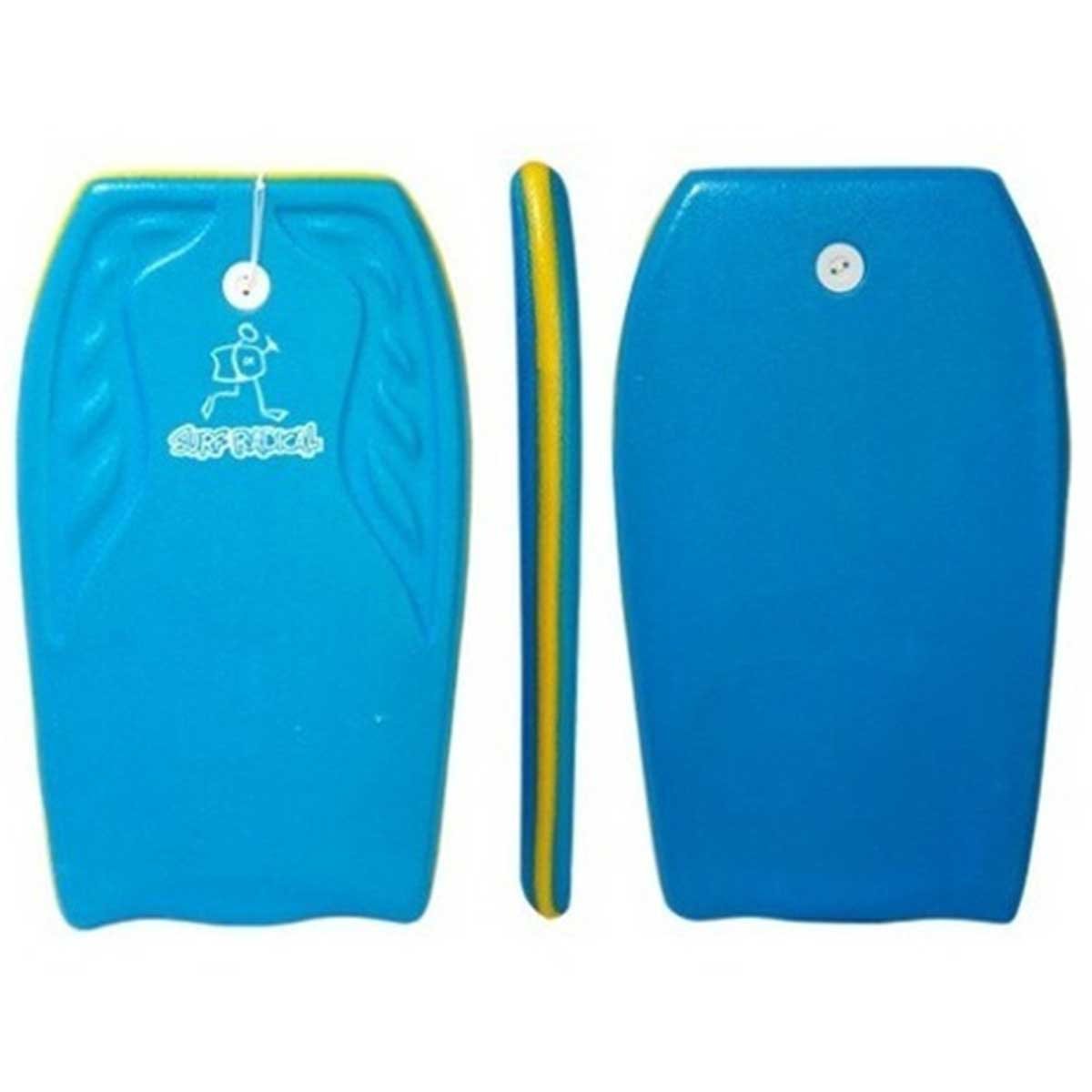 Prancha Bodyboard Surf Radical Amador Soft Diversas Cores Praia Long Beach TAM Grande 1M
