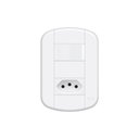 Ver imagem 1 de Interruptor Simples e Tomada 2p+t 10a Fame Blanc+ Distanciados com Placa 4x2 Branco