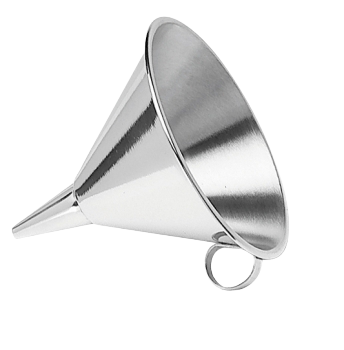 Funil em Aço Inox com Alça - 3850e - 2