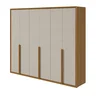 Guarda-Roupa Casal 6 Portas 5 Gavetas Únique - 3