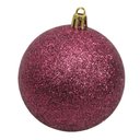 Ver imagem 4 de Bolinha de Natal Mix de Modelos C- 6 Peças 8cm- Vinho - Chibrali