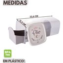 Ver mais imagens de Porta Pão de Forma de Plástico Café da Manhã Retrô Plasútil Cor Cinza