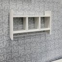 Ver imagem 6 de Nicho Toalheiro Branco 45 x 30cm para Banheiro