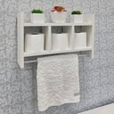 Ver imagem 5 de Nicho Toalheiro Branco 45 x 30cm para Banheiro