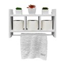 Ver imagem 1 de Nicho Toalheiro Branco 45 x 30cm para Banheiro