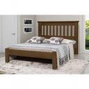 Ver imagem 1 de Cama Queen Size Texas de Madeira Maciça Tauari Imbuia