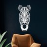 Escultura de Parede em MDF Zebra Geométrico - 1