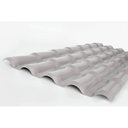Ver imagem 2 de Kit com 5 Telhas Pvc Colonial 3,28m X 0,88m X 2mm 5 Ondas com Kit Fixação Lux Telhas