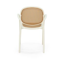 Kit 2 Cadeiras de Jantar Roma com Braço para Sala e Cozinha - 5