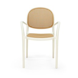 Kit 2 Cadeiras de Jantar Roma com Braço para Sala e Cozinha - 3