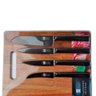Tábua de Corte com 4 Facas em Aço Inox Black James F 1200-055 - 5
