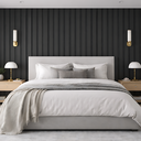 Ver imagem 2 de Kit 2 Placas Painel Ripado Slim Pvc 20x300cm Decorativo