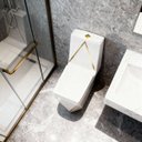 Ver imagem 5 de Vaso Sanitário Acoplado (monobloco) Imperial Diamond Gold