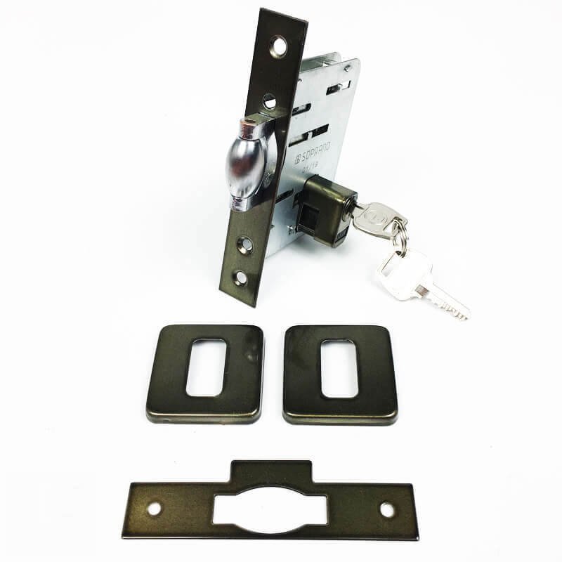 Fechadura Soprano Trinco Rolete Pivotante Pratice Antique Ouro Velho ...
