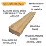 6 Sarrafos Ripas Artesanato Madeiras Pinus 7cmx2cmx150cm - 2