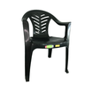 Cadeira Plástica até 154kg Resistente Área Piscina Preto - 7