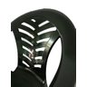 Cadeira Plástica até 154kg Resistente Área Piscina Preto - 8