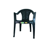 Cadeira Plástica até 154kg Resistente Área Piscina Preto - 6