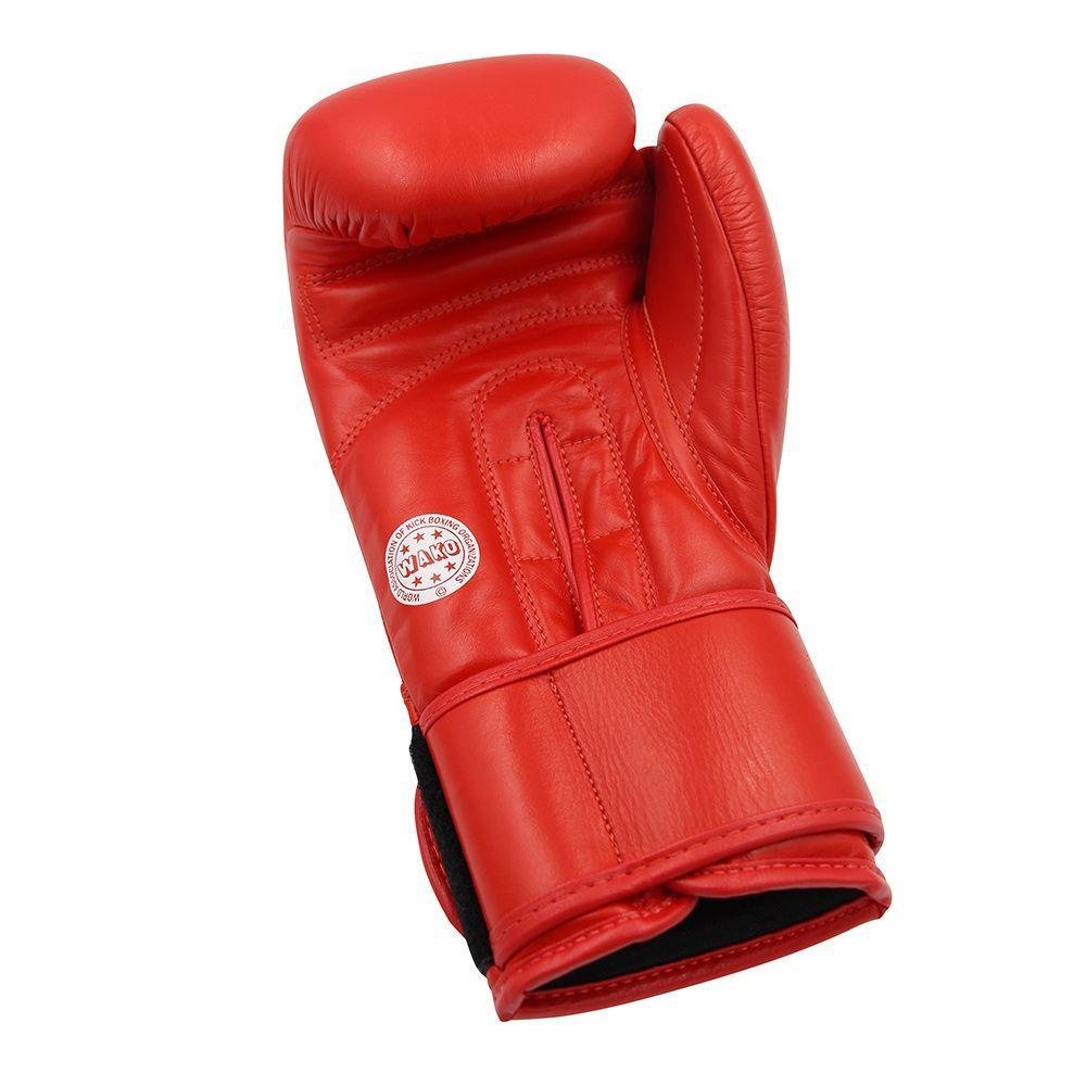 Luva Wako Approved Kick Boxing Training Vermelho Pu 10 Oz - 3