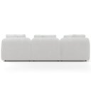 Ver mais imagens de Sofá 4 Lugares com Chaise Direito Sala Living 294cm Arlo F04 Bouclê Off White - Lyam Decor