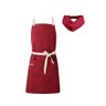 Avental e Faixa Cozinha Vermelho Bar Restaurante Bistro - 1