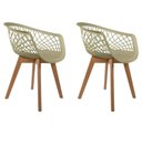 Ver imagem 1 de Kit 2 Cadeiras de Jantar Web Pé Wood Modelo Premium Madeira Maciça Originalfendi
