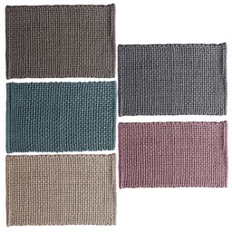 Tapete de Banheiro 60cm X 40cm Nice Marrom Claro - 2