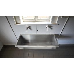 Lavatório Coletivo Inox 1,20m - Construinox - 6