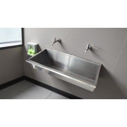 Lavatório Coletivo Inox 1,20m - Construinox - 3
