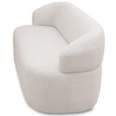 Ver imagem 6 de Sofá 2 Lugares Orgânico Sala de Estar Living 140cm Carmen F04 Bouclê Cru - Gtdnexxus