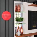Ver imagem 4 de Painel Para Tv Intense Off White / Damasco