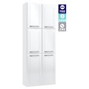 Ver imagem 2 de Paneleiro Duplo de Aço 70cm Rose Multimóveis CR6098 Branco