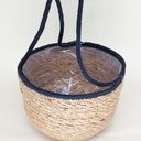 Ver imagem 2 de Cesto de Fibra Natural Redondo com Alça 79210:G