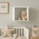 Ver mais imagens de Nicho de Parede Quarto MDF 30cm Decorativo Sala Prateleira