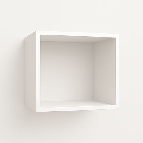 Nicho Infantil Quarto Mdf 30cm Decorativo Sala Prateleira Branco