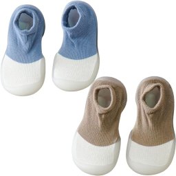 Kit 2 Pantufa Primeiros Passos com Sola Tpe - 1