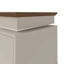 Ver imagem 4 de Rack para Tv até 75" Lumina Pinho/off White Artely Pinho/off White