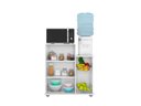 Ver imagem 4 de Armario Multiuso Sollys 2 Portas Balçao Fruteira 91cm Branco Poliman