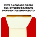 Ver imagem 5 de Kit 6 Cadeira de Jantar Emily Estofada Veludo Bege Pé de Madeira Castanho - Arkell