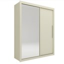 Ver imagem 4 de Guarda-Roupa Solteiro 2 Portas 1 Porta Espelhada Royale 100% MDF