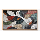 Ver imagem 2 de Quadro Decorativo N°96 160x90cm - Panorâmico Abstrato - Mosaico - Madeira Clara - Rollflex